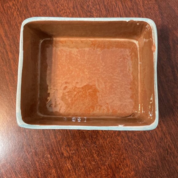 Stangl Pottery Cigarette Box 3799, Marsh Rose Pattern, Hand Painted - Picture 3 of 5